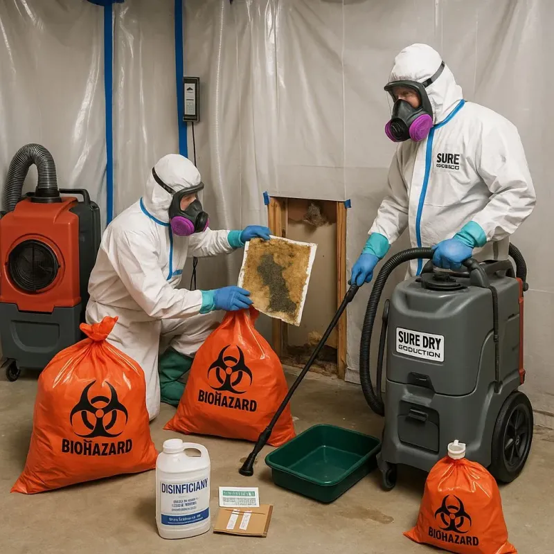 Contaminated Water Handling Protocols process in Pine Island, MN
