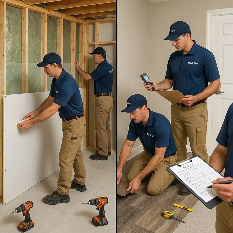 Repairs and Reconstruction process in Pine Island, MN