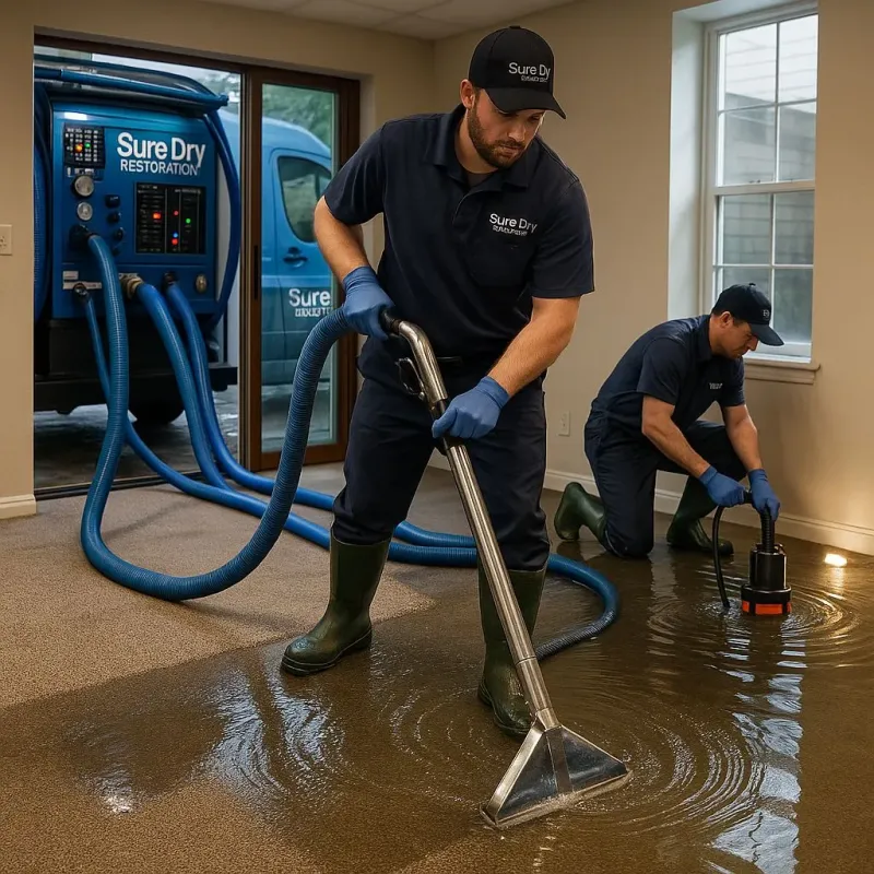 Water Extraction and Removal process in Pine Island, MN